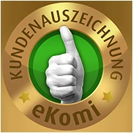 eKomi Kundenauszeichnung Bronze